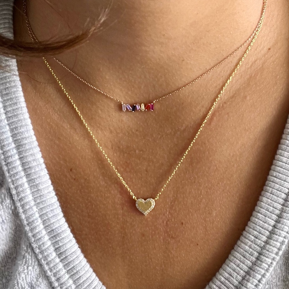 Shimmer Bar Pendant 🌈